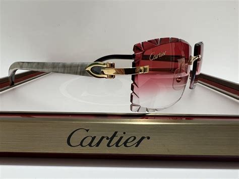 cartier replica glasses white buffs|cartier buffs prescription glasses.